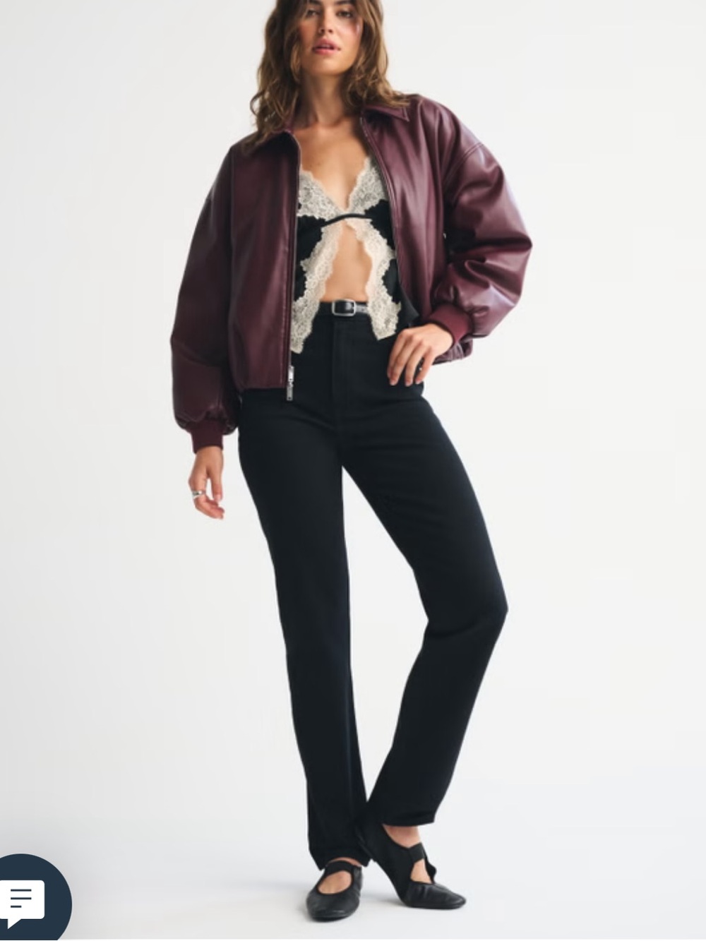 Abercrombie and Fitch ultra high-rise 90s straight jean